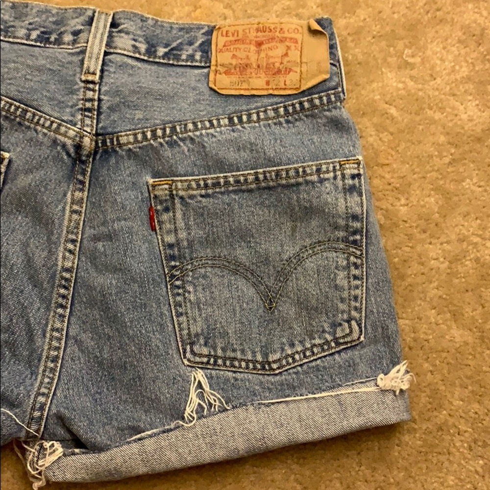 Vintage Levi’s 501 cut offs
